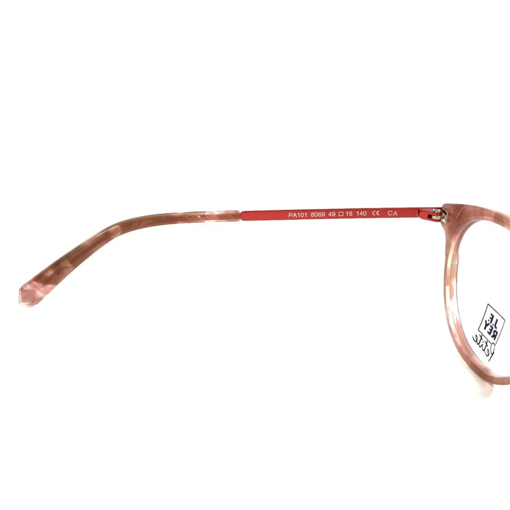 J.F. Rey Petite Eyeglasses Frames PA101 8069 Demi Pink Blush Cream 49-16-140